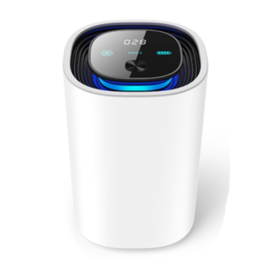 O2 Bar E-C2 Pro UVC Intelligent Portable Ionizer Negative Ion Light Hepa Filter